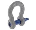 Shackle, Bow, Screw Pin, 1t, Steel